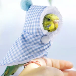 Cute Bird Clothes, Bird Cape, Thick Birds Jacket, Birds Diaper, Parrot Dress, Tiger Pattern Peony Suspender Diaper Flight Suit