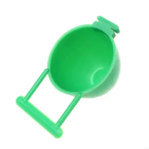 Parrot Vegetable Holder Bird Feeder Plastics Bowl Water Cup for Lovebird D0LD