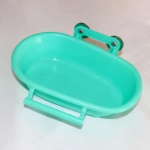Bird Bathtub Shower Box Hang Cage Bath Bowl For Parrot Wall Mounted Outdoor Bird Water Feeder For Medium Parakeet Small pets