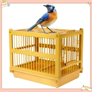Bird Bathing Cage Folding Bird Shower Enclosure for Cockatoos Budgies Canary Bird Bath Cage Bird Shower Enclosure Bathtub