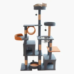XL One Sample 1 Piece Climbing Toys Castle Activity Deluxe Cat Tree