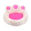 Manufacturer Wholesale Warm and Soft Plush Pet Beds Bear Paws Shaped for Dogs and Cats