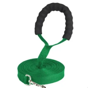 Long Nylon Leash with Comfortable Sponge Handle for Dogs Lanyard Outdoor Training Walk 1.8m 3m 6m 10m 15m 20m 30m 50m Dog Lead