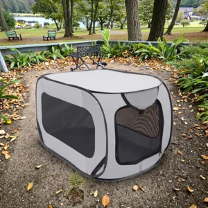 Factory Wholesale Oxford Fabric Extra Large Portable Cat Dog Cage House Mounted Foldable Fence Pet Tent
