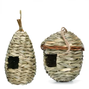 Birds Nest Bird Cage Natural Grass Egg Cage Bird House
