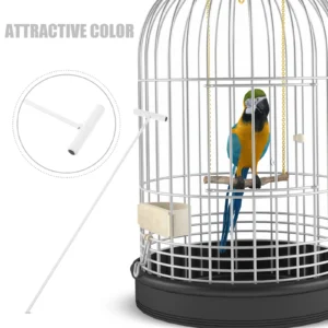 8pcs Practical Bird Cage Door Entrance Wire Pigeon Door Rod Creative Pigeon Cage Nest Door Bar Curtain Wire Frame Entrance