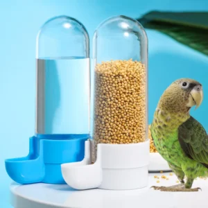 Bird Water Drinker Feeder Waterer with Clip Pet Bird Supplies Dispenser Bottle Drinking Cup Bowls For Pet Parrot Cage