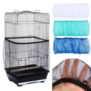 Receptor Seed Guard Nylon Mesh Bird Parrot Cover