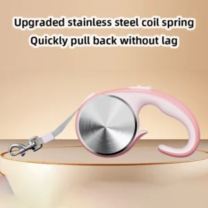 Dog Leash Retractable Roulette Leash for Small Medium Large Dog Accessories Adjustable Durable Walking Bulldog Rope Chain