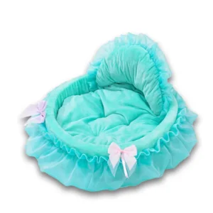 Lace Princess Dog Bed Cat Litter Puppy Nest Soft Warm Cat Pet House Warm Small Dog Kennel Bed Breathable Small Dog Kennel