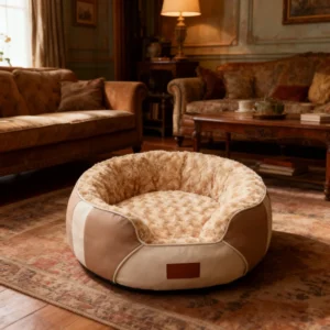 2026 New Thickened and Insulated Cat Bed Pet Mat - Medium to Small Leather High-End Pet Bed for Cats and Dogs