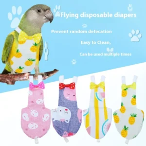 Parrot Flight Suit Bird Diaper