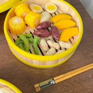 1set Simulation food model Food display Dim sum Children's area toy shooting props