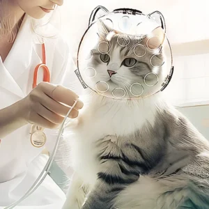 Cat Head Cover Portable Transparent Prevent Biting and Scratching Breathable Safety Travel Cat Carrier Bag Cats Pet Products
