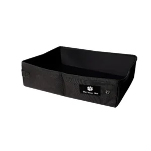 Practical Waterproof Portable Cat Litter Box Folding Reusable Cat Toilet Tray Oxford Cat Litter Potty for Cats and Dogs