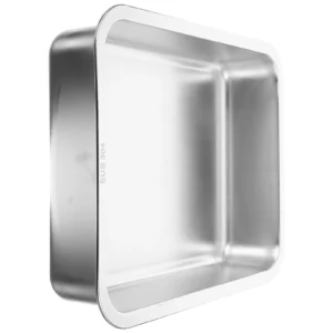 36X27X7 Stainless Steel Cat Litter Box Durable Open Type Pet Toilet Large Space Easy Metal Litter Tray For Portable Durable