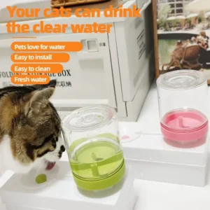 Drinker for Cats Dog Feeding Watering Supplies Feeding Water Pets Cats Pet Products Fountain Accessories Dogs Dispenser Cat Bowl