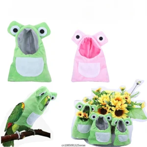 Funny Frog Shape Bird Clothes Parrots Costume