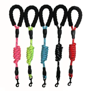 Dog Leash Nylon Reflective Dogs Leash for Small Medium-Large Dog