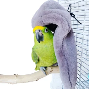 Winter Warm Bird Shawl Nest Corner Parrot Blanket Pet Small Animal Hanging Tent Cage Decoration For Parakeet Lovebird Cockatiel