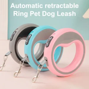Automatic Retractable Dog Leash Durable Puppy Lead for Small to Medium Dogs Outdoor Training Pet Leash Accessory