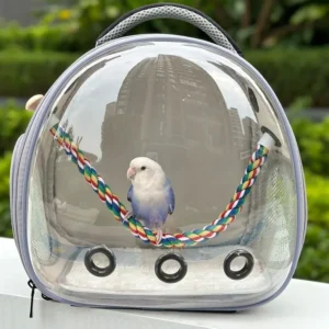 Bird Cage Leopard Gecko Backpack Parrot Carrier