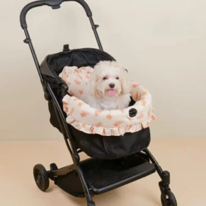 （CastlePet）Detachable Dog Stroller Cushion Pad - Ultra Soft,2-Sided Design, Pet Stroller Mattress Reversible, Easy Clean