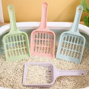 Cat Litter Scooper Durable Plastic Pet Litter Scoop for Easy and Efficient Cleaning of Cat and Dog Litter Boxes