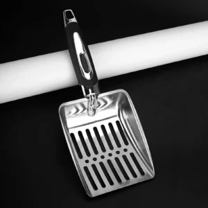 Cat Litter Boxes Stainless Steel Cat Litter Sifter Shovel for Kitty