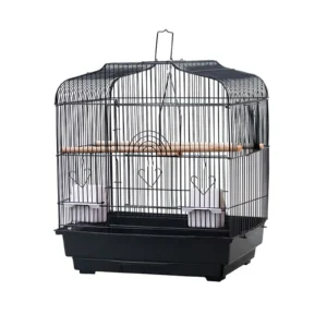 Travel Bird Cage Bird Travel Carrier Cage With Handle Standing Pole Food Container Swing For Cockatiels Small Parrots Canaries