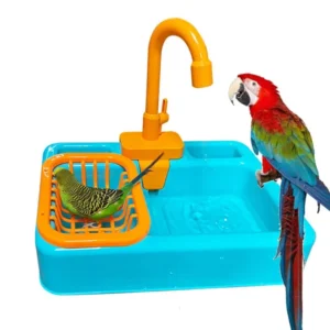 Parrot Bathtub Bird Shower