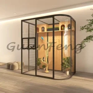 Bird cage extra-large king parrot luxury villa transparent ecological outdoor peacock bird cage household