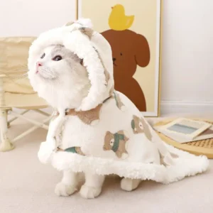 Cat Cape Autumn/Winter Blanket for Kitten, Ragdoll, Blue Cat, Sleeping, Warm Dog Shrug Pet Cover