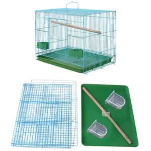 Wire Rectangular Small Cage for Small Birds