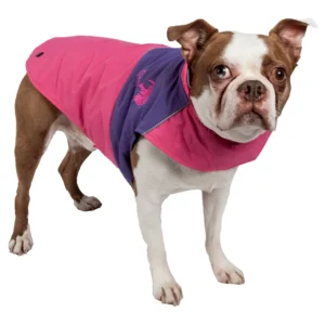 Lightening-Shield 2-in-1 Convertible Dog Jacket Waterproof with Blackshark Technology Pet Clothes