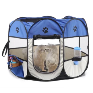 Pet Products Indoor/outdoor Portable Pop up Pet Dog Cat Playpen Tent Cages Houses